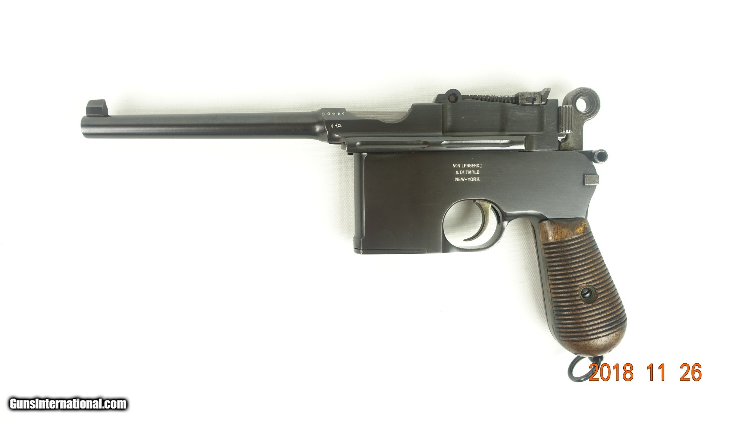 Von Lengerke C96 Mauser Date